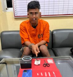 Pengedar Sabu Terciduk di Jalan SMU Tanjung Penyembal Dumai 