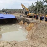 Bunyi Pipa Gas Meledak Bak Deru Pesawat Tempur, Warga Inhu Panik dan Mengungsi 