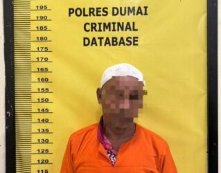 Bakar Lahan 1 Ha, Kakek 63 Tahun Ditangkap Polisi di Senepis Dumai