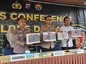 Sita Ekskavator, Polisi Tangkap Dua Perambah Hutan Sungai Dumai 