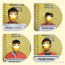 Masuk Lagi Laeku! Polsek Sungai Sembilan Dumai Bekuk Empat Pengedar Sabu 
