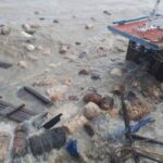 Kapal Muatan Ojol Karam di Selat Rengit Kepulauan Meranti, Muatan Berceceran