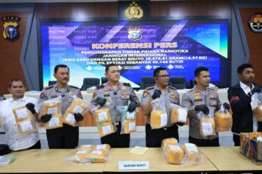 Sabu 15 Kilo dan 40 Ribu Butir Ekstasi Masuk Bengkalis Dikendalikan Napi Nusakambangan