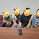 Terkait Kasus Pencurian dan Penadahan Handphone di Bathin Solapan, Empat Pelaku Ditangkap