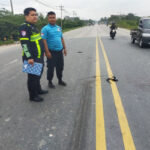 Info Lakalantas : Pengendara Vixion Meregang Nyawa di Jembatan Siak II Pekanbaru