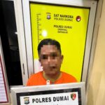 Dibungkus Tisu, Pemain Narkoba Terpergok Buang Sabu di Bukit Batrem Dumai