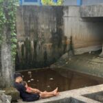 Diduga Hendak Bunuh Diri, Polisi Amankan Pria dan Anak Kecil Dekat Parit Jalan Pesisir Rumbai 