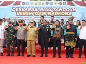 Panipahan Rohil Jadi Alarm Bahaya, Riau Deklarasi Perang Lawan Narkoba 