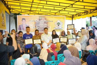 Anggota DPRD Bengkalis Ibra Teguh Sosialisasi Ranperda Penyelenggaraan Program Jaminan Sosial Ketenagakerjaan 