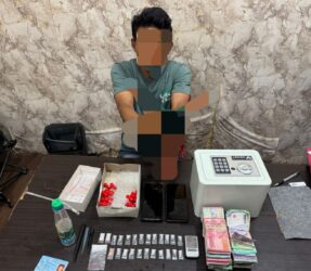 Seorang Terciduk, Polisi Gerebek Rumah Pengedar Narkoba di Jalan Perintis Basilambaru Dumai