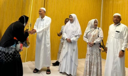 Info Haji 2026 : Tiba di Batam, Jemaah Asal Dumai Dilarikan ke RS 