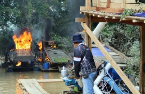 Razia PETI di Pulaubaru Kopah, Polisi Temukan Lokasi Kosong 
