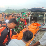 Tim SAR Temukan Korban Tenggelam di Desa Muara Jalai Kampar 