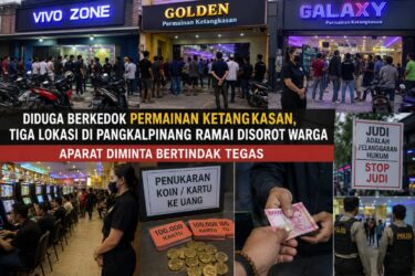 Gelper Menjamur di Pangkalpinang, Warga Minta Aparat Tindak Tegas