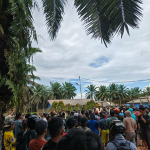 Pasca Kamp Dibakar, Ribuan Warga Lapan Desa ‘Kepung’ PT GML 