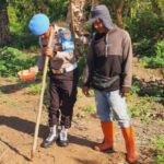 Kapolsek KSKP Dumai Pantau Kebun Jagung di Pangkalan Sesai 