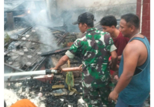 Tujuh Rumah Ludes Terbakar di Bagan Hulu, Dua Warga Hilang 