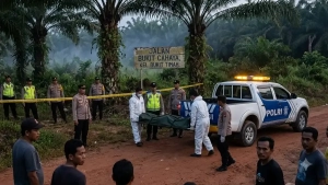 Gempar Temuan Mayat Perempuan Hamil di Bukittimah Dumai, Jari Putus Wajah Rusak 