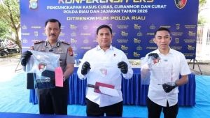 Kawanan Maling Satroni Kelenteng di Sungai Bakau Rohil 
