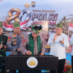 Kapolri Resmikan Jembatan Merah Putih Presisi Puluhan Unit di Dumai, Ini Pesan Sang Jenderal untuk Masyarakat!