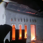 Lupa Matikan Kompor, Rumah Pensiunan PNS Ludes Terbakar di Lubuk Sikaping 