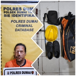 Gasak Pancing hingga Sepatu, Maling Kuras Rumah Warga di Jalan Sei Rokan Buluhkasap