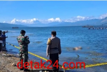 Mayat Pria Tanpa Busana Mengapung di Danau Singkarak, Kondisi Membusuk