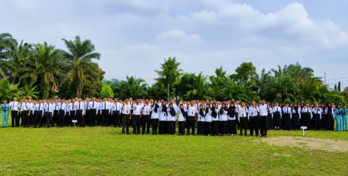 Sambut 432 Murid Baru dengan Penguatan Karakter dan Budaya Positif, SMKN 3 Mandau Gelar MPLS Ramah