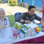 Peduli Kesehatan Warga, Apical Dumai Gelar Pengobatan Gratis di Lubuk Gaung