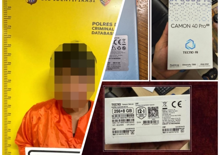 Maling Satroni Mess Karyawan PT BGI Dumai, Tiga Unit Hp Lesap 