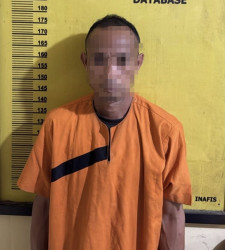 Diduga Pengaruh Bokep, Ayah Gasak Tiga Anak Tiri Sekaligus di Peranap