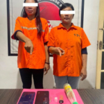Tak Disangka, Dua Emak Emak Warga Damon Bengkalis Jadi Pengedar Sabu 