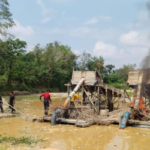 Tertibkan PETI di Cerenti dan Pangean, Polisi Diadang Massa 
