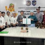 Peduli Hak Tahanan, Rutan Dumai dan POSBAKUMADIN Teken MoU Kerjasama