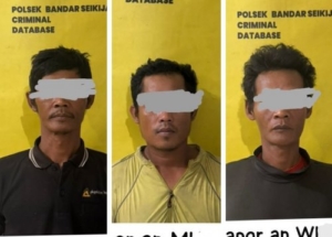 Kawanan Maling Sawit Terekam Kamera Drone di PT PMBN Bandar Seikijang 