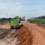 Sedang Perbaikan, Truk CPO Dilarang Lewat Jalan Sontang -Duri