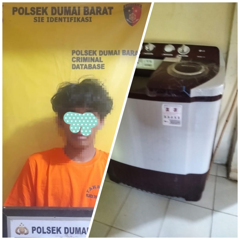 Polisi Ringkus Maling Spesialis Rumah Kosong, Tersangka Beraksi di Jalan Nuri Purnama 