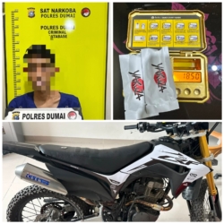 Polisi Tangkap Pemilik Cartridge Etomidate Merek Yakuza di Meranti Darat Dumai 