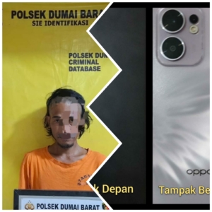 HP Digasak Maling Saat Tidur di Gedung Olahraga Jalan Dock Yard Dumai 