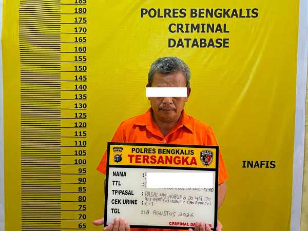 Cabuli Anak Dibawah Umur, Seorang ASN di Rupat Diringkus Satreskrim Polres Bengkalis 