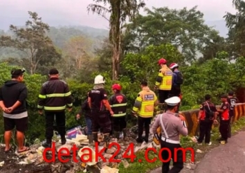 Tronton Masuk Jurang di Lembah Anai, Satu Penumpang Tewas