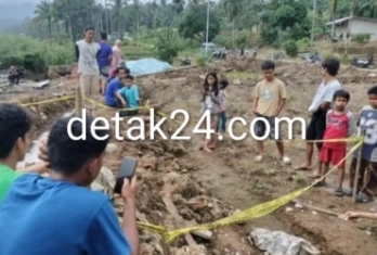 Bukan Buah Jagung, Petani Palembayan Agam Temukan Tengkorak di Kebun