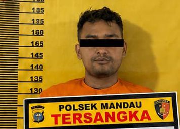 Tim Opsnal Polsek Mandau Tangkap Terduga Pelaku Pencurian Honda Beat di Bathin Solapan