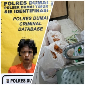 Bongkar Kedai Warga, Maling Keripik Cabe Nyaris Babak Belur di Bukit Batrem Dumai