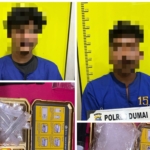 Polisi Bongkar Peredaran Sabu di Purnama Dumai, Dua Terciduk 