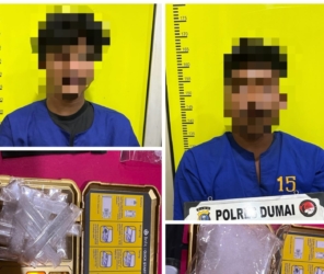 Polisi Bongkar Peredaran Sabu di Purnama Dumai, Dua Terciduk 