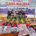 Empat Ditangkap, Polisi Sikat Sabu 29 Kilo dan Ratusan Butir Ekstasi di Selat Baru Bantan 