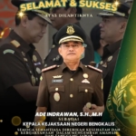 Ade Indrawan Resmi Jabat Kajari Bengkalis, Kejati Riau Lantik 6 Pejabat Struktural 