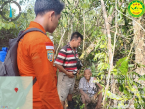 Hilang Sepekan, Kakek 80 Tahun Ditemukan di Hutan Lebat Desa Maini Tebingtinggi 