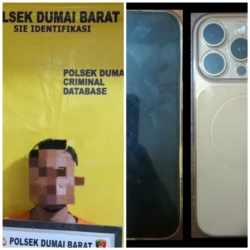 Maling Gasak Barang Emak emak di STDI Dumai, Hape hingga Uang Lesap 